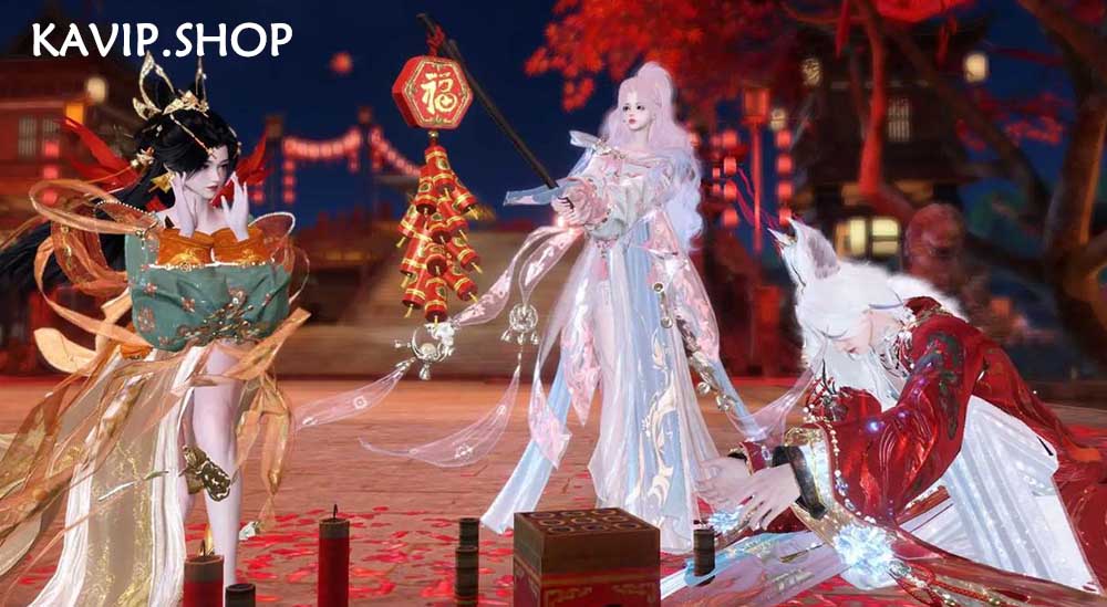 逆水寒手游35套春节288自选,你中意哪一款？海外逆水寒充值优惠平台-KAVIP SHOP